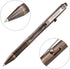 SMOOTHERPRO Solid Brass Bolt Action Pen Compatible with Pilot G2 Refill Stainless Steel Clip Heavy Weight for Tremor Parkinson Arthritic Hands Cop...