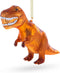 T-Rex Dinosaur Blown Glass Christmas Ornament...