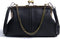 Lanpet Women Classical Kiss Lock Clutch with Chain Strap Shoulder Bag Purse Wallet...