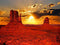 UPABLUNSO Diamond Painting Landscape Beautiful Sunrise Over Monument Valley Arizon Tourism Tribal 5D Diamond Art Perfect for Home Wall Decor 12x16...