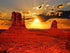 UPABLUNSO Diamond Painting Landscape Beautiful Sunrise Over Monument Valley Arizon Tourism Tribal 5D Diamond Art Perfect for Home Wall Decor 12x16...