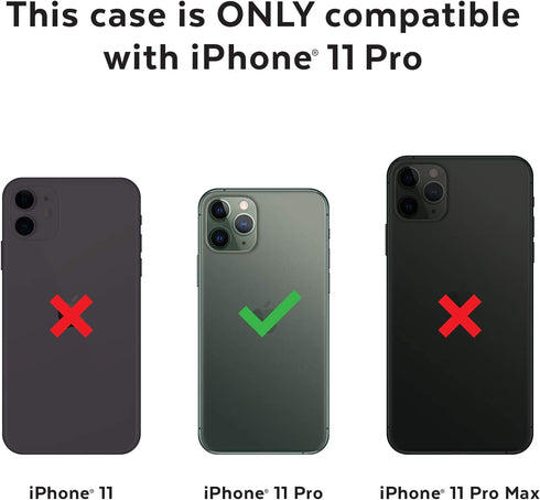 Speck Presidio Pro iPhone 11 Pro Case, Bali Blue, Skyline Blue...