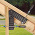 Rockler 5” Clamp-It Bar Clamp (Dark Gray) - Adjustable Bar Clamps for Woodworking - Polypropylene Wood Clamps for Precise Angles - F-Style One-Han...