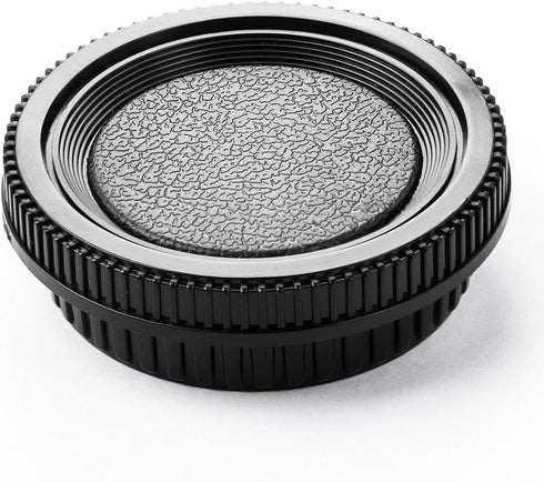 Camera Body Cap and Lens Rear Cap Cover Replacement Set for Minolta MD MC Mount Cameras and Lens,2 Sets...