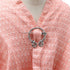 Unique Medieval Cloak Shawl Brooches Pins Personalized Viking Bar Horn Badges Pins Geometric Penannular Broaches for Women Buckle Cape Clasp Pin...