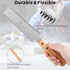 Japanese Hand Saw Woodworking Tools, SS SHOVAN Double Edged 11/17 TPI Flush Cut Saw, Wooden Handle Pull Saw Small Handsaw for Fine Cutting Wood...