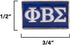 Desert Cactus Phi Beta Sigma Cufflinks Fraternity Letter Greek Formal Wear (Cufflinks - Classic)...