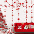 Decor365 Twinkle Star Garland Glitter Red Party Decorations Star Banner Ceiling Hanging Streamer Backdrop for Birthday Valentine’s Day Christmas L...