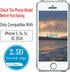 HPTech 2-Pack Tempered Glass For iPhone SE 2016, iPhone 5S, iPhone 5, iPhone 5C Screen Protector, Easy to Install, Bubble Free, 9H Hardness...