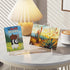 5 Pack Acrylic Display Stand, Plate Stand for Display, Clear Easel Stand, Display Holder for Card, Frame, Picture, Magazine, Book, CD, Phone (Smal...