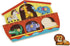 Janod 6 Piece Noah’s Ark Puzzle Themed Wooden Peg Colorful Jigsaw Puzzle - Encourages Shape Recognition, Dexterity, and Language Development - Pre...