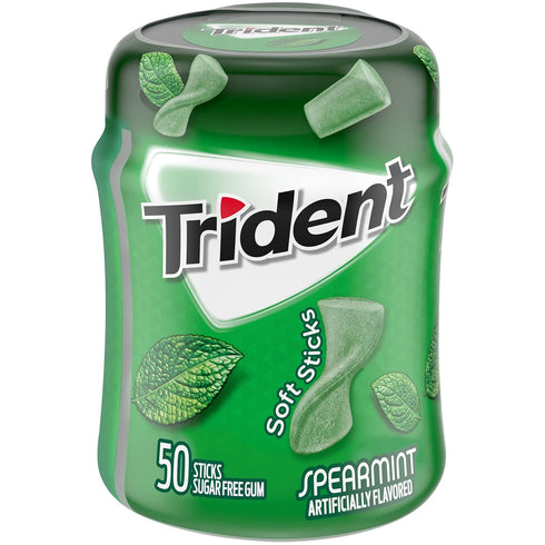 Trident Unwrapped Gum, Spearmint 50-ct...