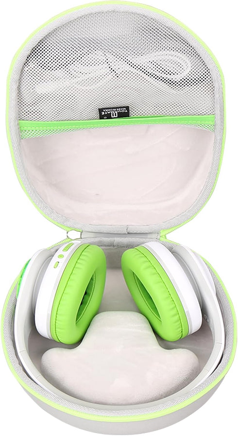 Hard Travel Case for Leapfrog LeapPods Max Kids On-Ear Headphones, Protective Carrying Storage Bag......