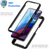 seacosmo Case for Moto G Power 2021, Full Body Shockproof Cover with Built-in Screen Protector Protective Phone Case for Motorola G Power 2021- Bl...