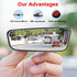 Blind Spot Mirror, Framed Rectangular Blind Spot Car Mirror, Upgrade HD Glass Wide Angle Mirror, 360° Adjustable Convex Rear View Mirror for Unive...
