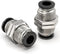 TAILONZ PNEUMATIC 4MM OD Straight Through Baffle Quick Insertion Trachea Connector PM-4?Pack of 10?...