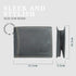 Genuine Leather Wallet - RFID Blocking Wallet for Men,12 Card Holder with Coin Pocket for Men with Gift Box...