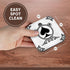 3dRose Ace of Spade. Playing cards. Poker. White and black. Popular image. - Soft Coasters, set of 8...