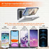 Waterproof Shower Phone Holder | Shower Phone Holder with 360°Rotation | Upgraded Adjustable Wall Mounted Phone Holder Phone Stand Waterproof Case...