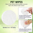 Pet Wipes for Dogs and Cats, -200 count-, Eye wipes for dogs, Grooming Wipes for Cat Chin, Unscented Soft pet wipes...
