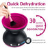 Electric Makeup Brush Cleaner Machine - 2 Adjustable Speeds & Dehydration, 1200mAh Rechargeable Make Up Brush Cleaner Cleanser Machine, Cosmetic B...