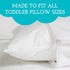 Little Sleepy Head Toddler / Travel Pillow Protector for Pillows 13x18 and 14x19 (1-Pack)...