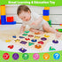 Montessori Toys for Toddlers 1, 2, 3 Year Old, Wooden Shape Learning Puzzles for Baby 12-18-24 Months, Early Educational Toys, Perfect Christmas B...