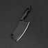 Mini Chef Pocket Knife, Tiny Thumb Multitool Knife (Black)...