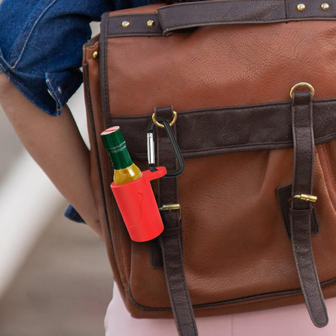 Mini Tabasco Hot Sauce Keychain - Includes 3 Mini Hot Sauce Bottles (.35oz) With Travel Hot Sauce Key Chain - Red Tabasco Hot Sauce - Tabasco To G...