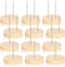 12 Pcs Crochet Doll Stand Wooden Emotional Support Pickle Knitted Doll Display Stand Single Double Steel Needle Doll Holder Felting Animal Doll To...