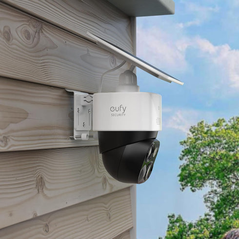 Vinyl Siding Clips Mount Bracket Compatible with Eufy SoloCam S340 Solar Security Outdoor Camera ?1Pack?White?...