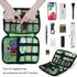 baozai Smart Watch Bands Organizer, Waterproof Portable Electronics Travel Accessories Organizer Bag for Watch Bands, Cable, Charger, Headset, SD ...