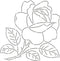 Quilting Creations Rose Quilt Stencil, 11"...