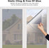 HooTown Window Tint for Home One Way Window Film Daytime Privacy Mirror Film Static Non-Adhesive Window Tint Film Heat Control Anti UV One Way Pri...