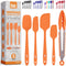 Kaluns Silicone Spatula Set, 4 Rubber Spatulas 600°F Heat Resistant, Nonstick Seamless Design with Stainless Steel Core, Dishwasher Safe, BPA free...