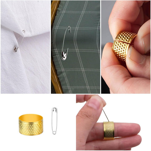 112 Pairs Sewing Hooks and Eyes Closure Set 3 Styles Sewing Skirt Hooks, Sew-on Snaps, Hook and Eye Latches for Trousers Skirt Dress Bra Sewing DI...