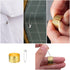 112 Pairs Sewing Hooks and Eyes Closure Set 3 Styles Sewing Skirt Hooks, Sew-on Snaps, Hook and Eye Latches for Trousers Skirt Dress Bra Sewing DI...