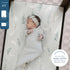 Stretchy Ultra Soft Jersey Knit Fitted Pack and Play Sheets Set 2 Pack, Portable/Mini Crib Sheets Safe and Snug Fitted for Boys and Girls, Cute Be...