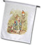 3dRose fl_110164_2 Peter Rabbit in The Garden Vintage Art Garden Flag, 18 by 27"...