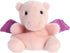 Aurora® Adorable Palm Pals™ Aria Pink Dragon™ Stuffed Animal - Pocket-Sized Play - Collectable Fun - Pink 5 Inches...