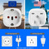 Europe to US Plug Adapter, OFOAEEA 2 Pack European to USA Plug Adapter, EU to US Plug Adapter, Europe to USA Travel Converter for EU Spain France ...