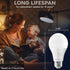 LUXRITE A19 LED Light Bulb 75 Watt Equivalent, CRI90, 5CCT Selectable 2700K 3000K 3500K 4000K 5000K, Dimmable, 1100LM, Standard LED Light Bulbs 11...