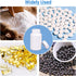 Empty Plastic Pill Bottle Medicine Bottles Reagent Chemical Container with Smooth Screw Lid For Liquid Solid Powder (200cc 4pack)...