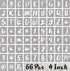 BAMIDELE 4 Inch Letter Stencils and Numbers, 66 Pcs Reusable Plastic Alphabet Symbol Interlocking Drawing Template Kit for Painting on Wood, Wall,...