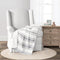 Lush Decor Baby Farmhouse Stripe Soft Sherpa Baby Blanket, 30" W x 40" L, Gray - Plush Striped Reversible Fleece Blanket for Baby or Toddler - Gen...
