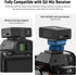 NEEWER Cold Shoe Mount Adapter Compatible with DJI Hollyland Rode Wireless Lavalier Microphone Receiver, Anti Drop Mic Accessories with Retractabl...