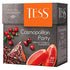 Tess Cosmopolitan Party Fruit Tea Composition Hibiscus, Cranberry and Grapefruit Leaf Tea in 20 Pyramid Sachets...