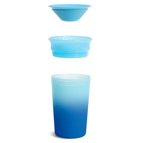 Munchkin® Miracle® 360 Sippy Cup for Toddlers, Color Changes with Cold Drinks,, 9 Ounce, Blue...