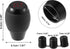 X AUTOHAUX 5 Speed Manual Gear Stick Shift Knob Transmission with Dust Cover Gear Lever Stick Shifter Handle for Honda Civic 1992-1995 Black...