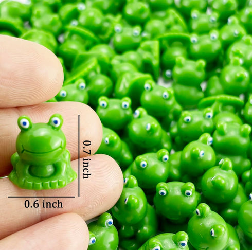 60 Pcs Mini Frog Figurines Mini Resin Frogs Mini Garden Frog for Home Party Decoration Supplies…...